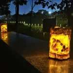 Solar Squirrel Tree Stump Christmas Decoration Light Garden Holiday Atmosphere Outdoor Landscape Light - Image 6