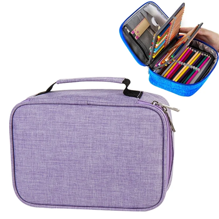 Waterproof Pencil Case 72 Color Large Capacity Sketch Pencil Bag Stationery Set