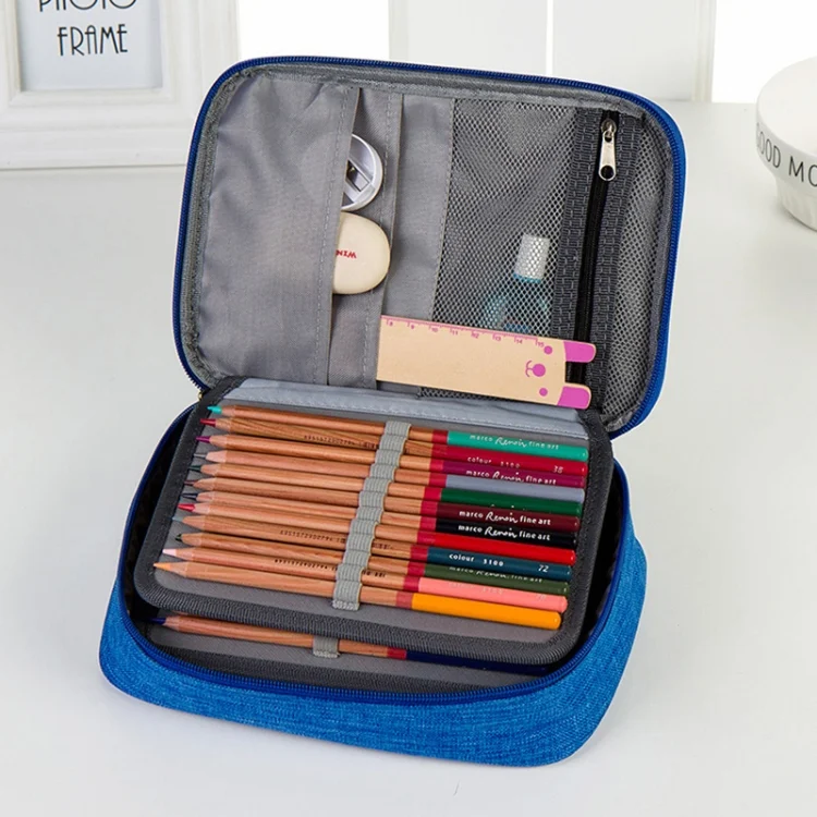 TBD059701501A_6.webp Waterproof Pencil Case 72 Color Large Capacity Sketch Pencil Bag Stationery Set - Image 7