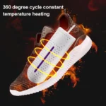 10W Household Shoe Dryer Shoe Deodorant Shoe Dryer Smart Timed Folding Shoe Baker Socks Dryer - Image 3
