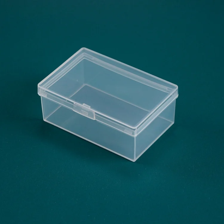 TBD05971114.webp 20 PCS Rectangular Transparent Storage Box Plastic Universal Packaging Box With Cover Parts Accessories Storage Box - Image 1