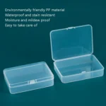 10 PCS Rectangular PP Plastic Box Transparent Packaging Box With Cover Plastic Parts Hardware Tool Storage Box - Image 7
