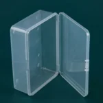 PP Rectangular Transparent Plastic Box Flip Cover Parts Hardware Tool Storage Box - Image 5