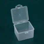 10 PCS PP Matte Material Plastic Box With Cover Parts Tool Storage Box Square Product Box - Image 2