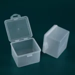10 PCS PP Matte Material Plastic Box With Cover Parts Tool Storage Box Square Product Box - Image 4