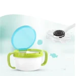 Baby Snacks Bowl Children Kids Food Storage Dishes Anti Spill 360 Rotate Baby Solid Feeding Plate Tableware Baby Feeding Stuff - Image 6