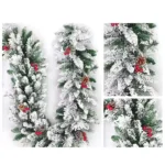 Christmas Decoration Door Hanging Long Flocking Rattan - Image 2