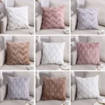 Double-Sided Plush Pillow Home Sofa Cushion Pillowcase - Image 5
