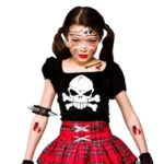 10 PCS Water Transfer Stickers Children Cartoon Halloween Funny Tattoo Stickers Horror Decoration Face Stickers - Image 5