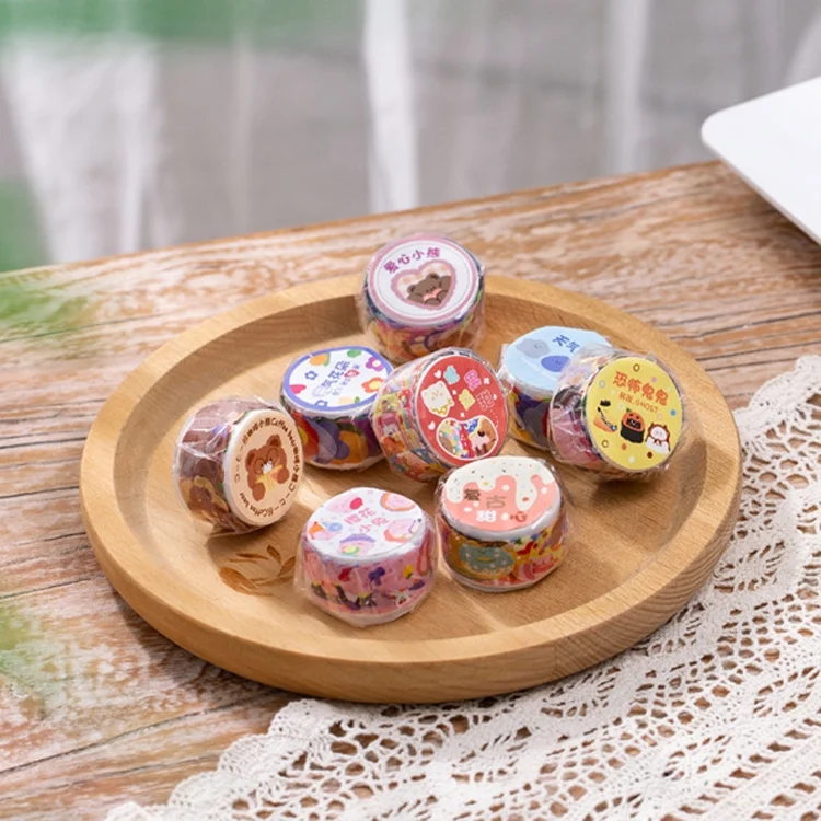 TBD0597788301_B3.webp Washi Tape Sweetheart Bubble Machine Series Cartoon Decoration Stickers - Image 4