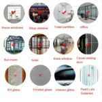 Halloween Decoration Stickers Pumpkin Lamp Spider Ghost Electrostatic Stickers,Style: - Image 2