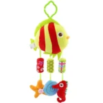 Cute Animal Wind Chimes Baby Toy 0-1 Year Old Bed Hanging Grip Baby Bed Bell