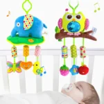 Cute Animal Wind Chimes Baby Toy 0-1 Year Old Bed Hanging Grip Baby Bed Bell - Image 6