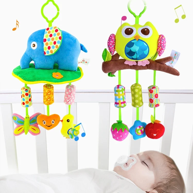 TBD0598088901_B5.webp Cute Animal Wind Chimes Baby Toy 0-1 Year Old Bed Hanging Grip Baby Bed Bell - Image 6