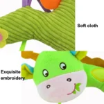 Baby Toys 0-1 Year Old Animal Bed Bells Soothing Plush Toys Baby Rattles Baby Carriage Hanging - Image 5