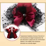 PS1972 Halloween Costume Adult Retro Lace Palace Dress - Image 5