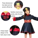 5812 Children Halloween Costumes Nightclubs Bars Carnival Parties Funny Role-Playing Horror Qing Dynasty Zombie Costumes - Image 4
