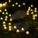 Solar Mushroom Lawn Light Outdoor Waterproof Garden Villa Landscape Decorative String Lights - Image 7