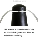 Outdoor Multi-Function Fan Leaf Fly Repeller Automatic Fly Trap Mosquito Repellent Fan - Image 4