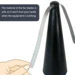 Outdoor Multi-Function Fan Leaf Fly Repeller Automatic Fly Trap Mosquito Repellent Fan - Image 5