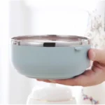 Gradient Color Lunch Box Food Bento Box Stainless Steel Container - Image 3