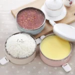 Gradient Color Lunch Box Food Bento Box Stainless Steel Container - Image 4