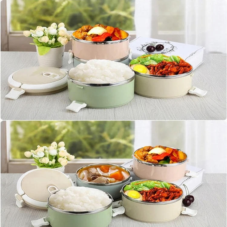 TBD059848901_B4.webp Gradient Color Lunch Box Food Bento Box Stainless Steel Container - Image 5