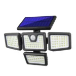 TG-TY051 4-Head Rotatable Solar Wall Light Body Sensor Outdoor Garden Waterproof Corridor Garden Lighting Street Light, Spec: - Image 7