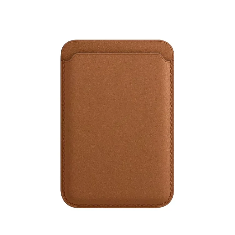 MagSafe Magnetic Leather Card Case Holster For iPhone
