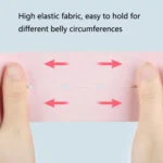 TH20150808 Fetal Monitoring Belt Widened Pregnant Women Check-up Adjustable Buttonhole Elastic Strap Monitoring Belt, Size: - Image 4