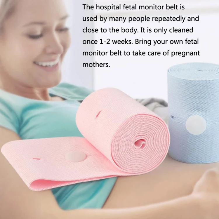 TBD0598893901_B6.webp TH20150808 Fetal Monitoring Belt Widened Pregnant Women Check-up Adjustable Buttonhole Elastic Strap Monitoring Belt, Size: - Image 7