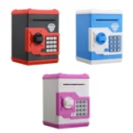 Password Safe Deposit Box Children Automatic Savings ATM Machine Toy - Image 7