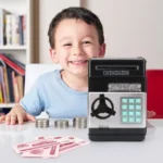 Password Safe Deposit Box Children Automatic Savings ATM Machine Toy - Image 6