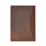 Cowhide Card Holder Simple Bank Card Storage Folder Membership Card Holder Wallet