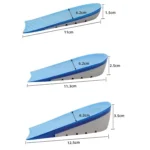 Half-Size Inner Heightening Pads Soft And Comfortable Invisible Shock Absorption Increased Insoles - Image 3