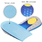 Half-Size Inner Heightening Pads Soft And Comfortable Invisible Shock Absorption Increased Insoles - Image 4