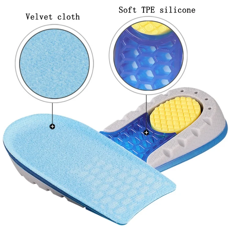 TBD0599237101_B3.webp Half-Size Inner Heightening Pads Soft And Comfortable Invisible Shock Absorption Increased Insoles - Image 4