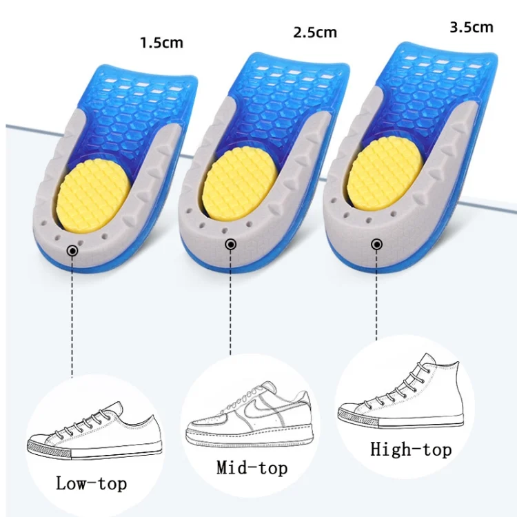 TBD0599237101_B4.webp Half-Size Inner Heightening Pads Soft And Comfortable Invisible Shock Absorption Increased Insoles - Image 5
