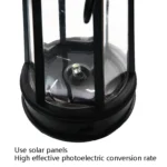Solar Garden Lamp Metal Outdoor Landscape Garden Light Fairy Ornaments Lawn Light - Image 5