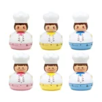 RB189 Mini Chef Timer Kitchen Machinery Reminder Learning Time Manager, Style Random Delivery - Image 2