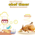 RB189 Mini Chef Timer Kitchen Machinery Reminder Learning Time Manager, Style Random Delivery - Image 5