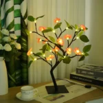 10LM 24 LED Peach Blossom Tree Lamp Interior Decoration Night Light