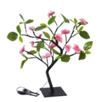 10LM 24 LED Peach Blossom Tree Lamp Interior Decoration Night Light - Image 2