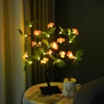 10LM 24 LED Peach Blossom Tree Lamp Interior Decoration Night Light - Image 7