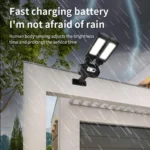 TG-TY097 2-Heads Solar Light Outdoor Human Body Induction Wall Lamp Garden Street LED Light - Image 6