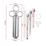 Stainless Steel Seasoning Turkey Syringe Kitchen Seasoning Syringe - Image 2