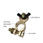 1 Pair T018 Automobile General Brass Battery Clamp Battery Connector Cable Connector - Image 4
