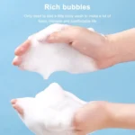 5 PCS Cleansing Milk Handmade Soap Bubble Net - Image 4