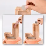 Wooden English Alphabet Piggy Bank Transparent Acrylic Piggy Bank - Image 6