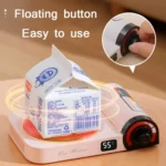 Gas Stove Shape Warming Cup Mat Desktop Heating Constant Temperature Timing Water Cup Heating Base,CN Plug - Image 5